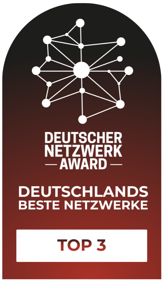 Deutscher Netzwerk Award — Deutschlands beste Netzwerke, Top 3